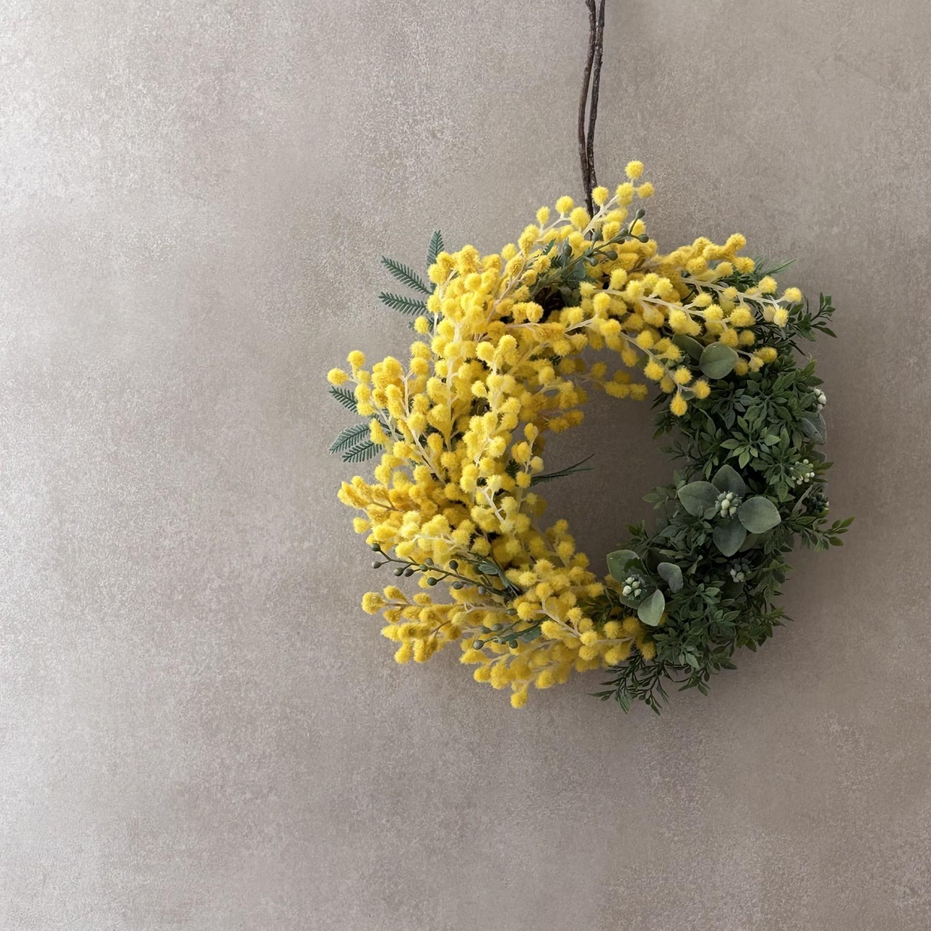 季節の実り｜光浴びてきらめく｜たわわなミモザ