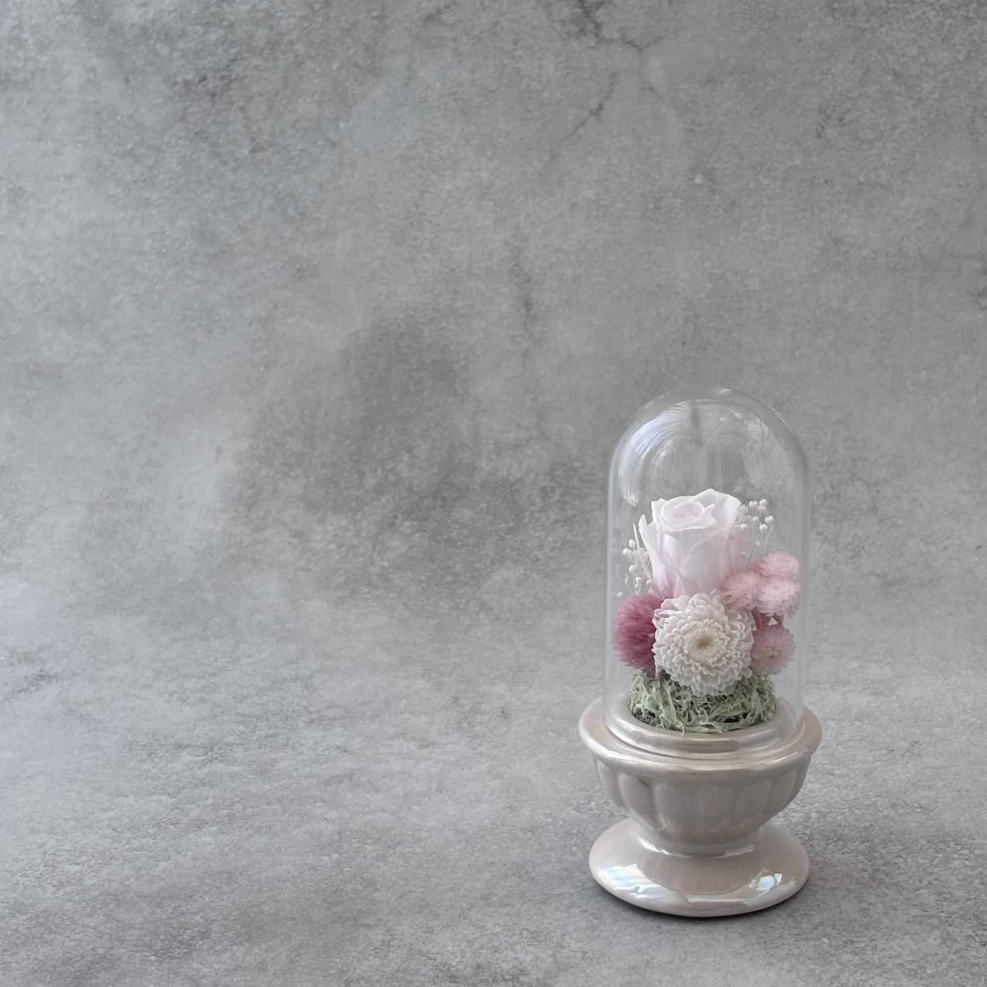 そっと守る。小さな祈り｜ピンクドーム