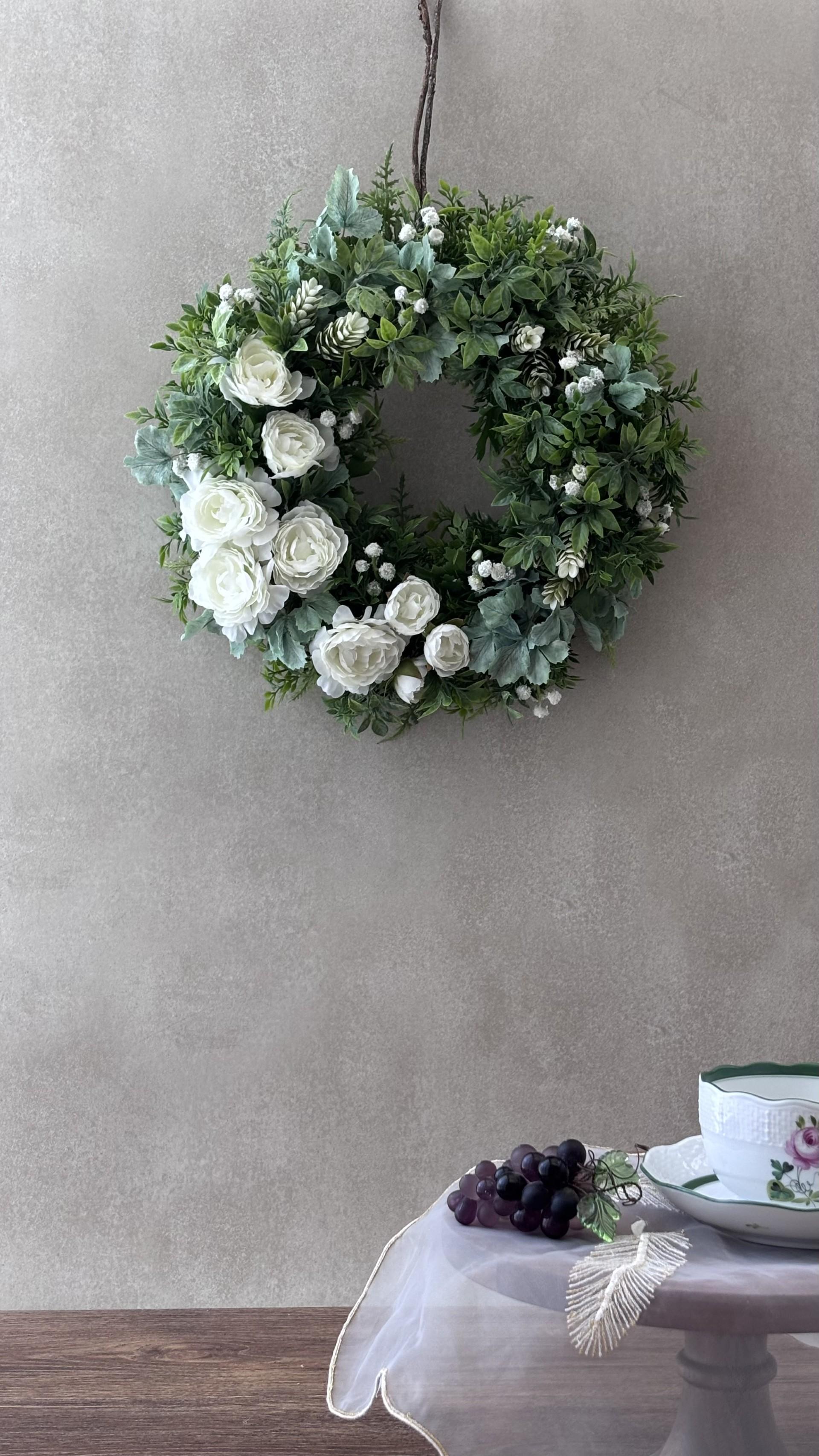 静花|存在感あるホワイトラナンキュラス | 3枚目